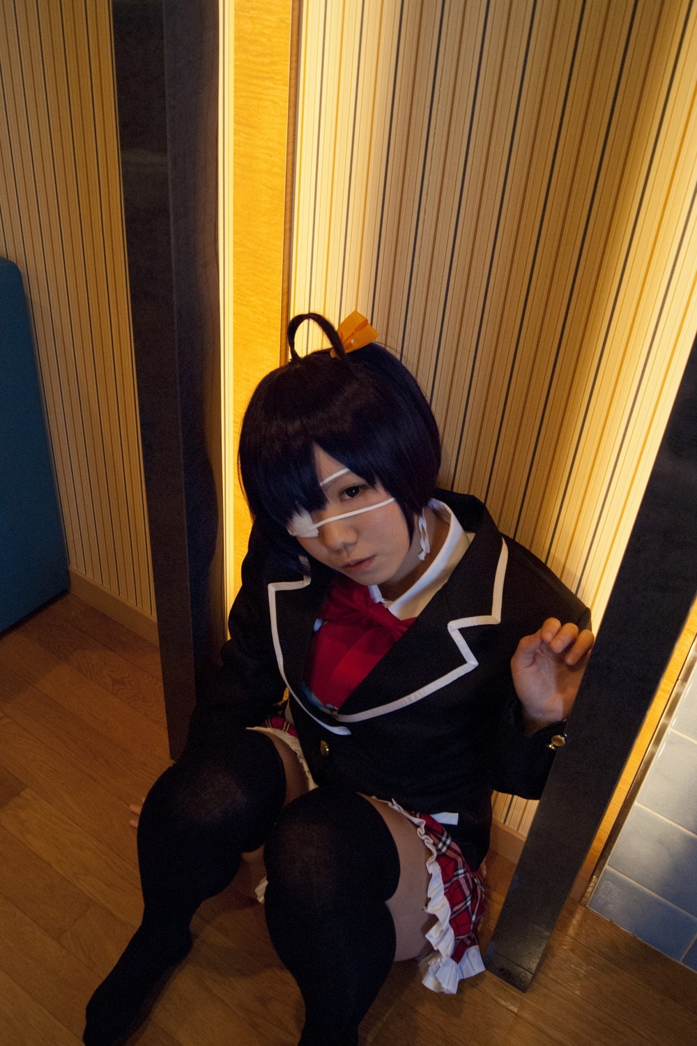 [Cosplay]来自Chuunibyou Demo Koi Ga Shitai的热Rikka Takanashi